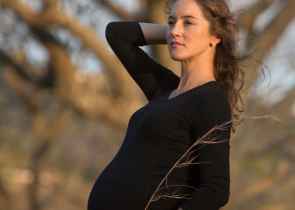 Mystical maternity portrait