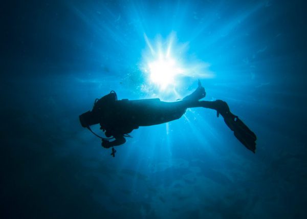 Sunlight from below the surface | Costa Elena